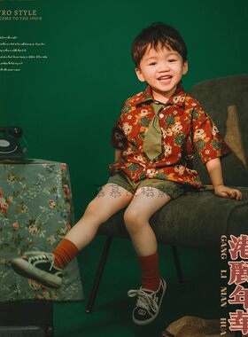幼儿园走秀影楼拍摄模卡套装时尚