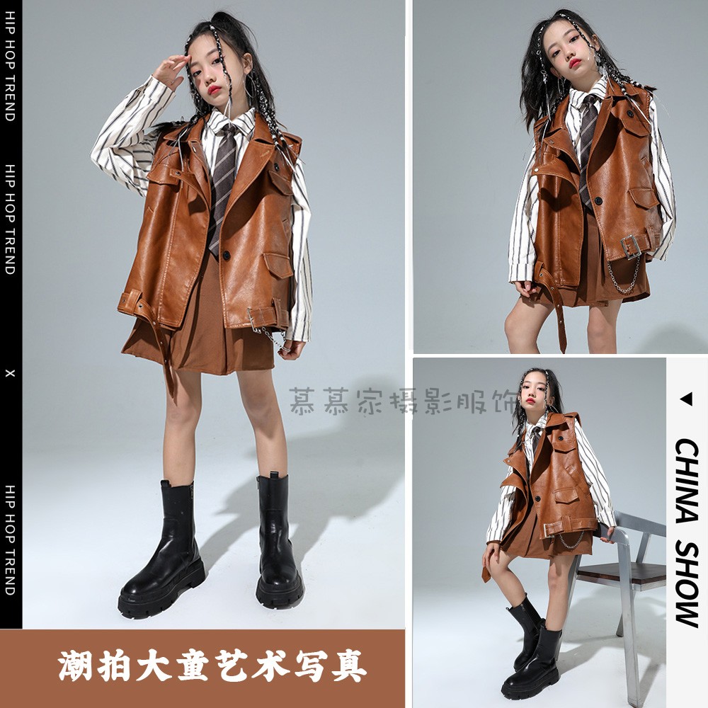 影楼拍照主题走秀模卡演出服时尚