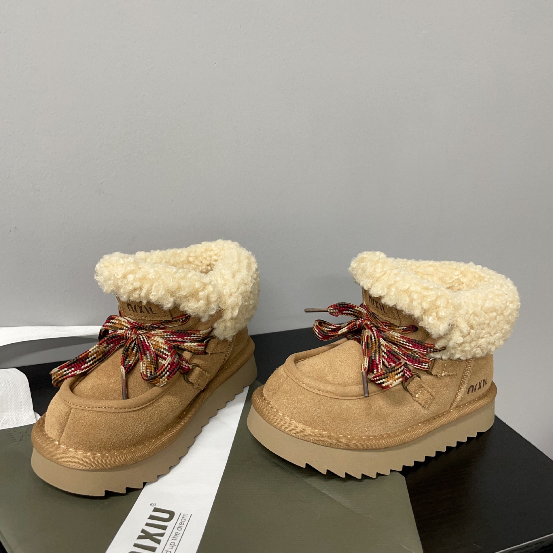 儿童大棉保暖雪地靴冬季新款短靴