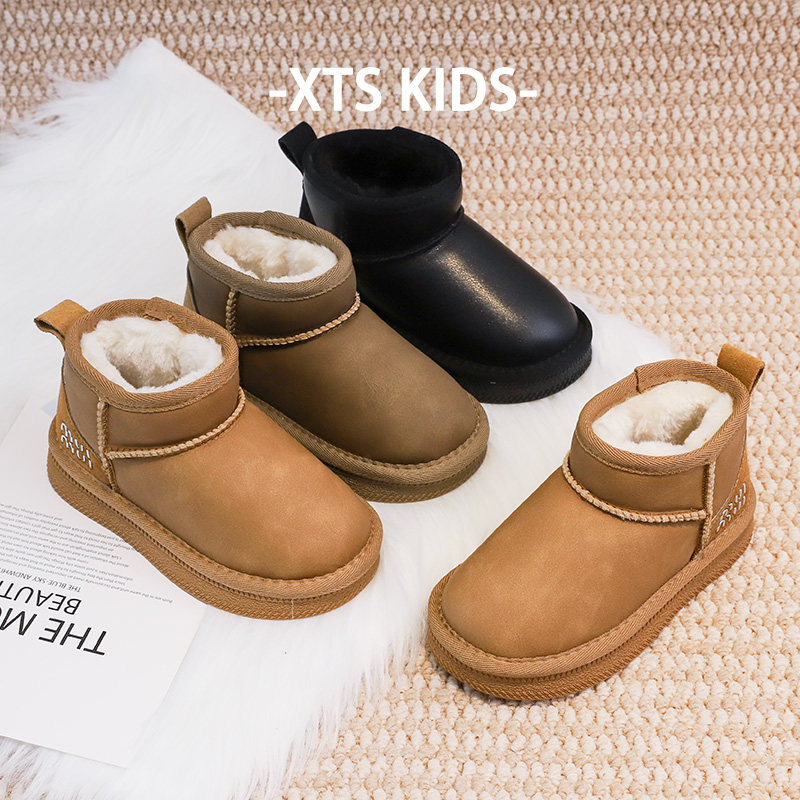 儿童雪地靴秋冬季新款女童棉鞋加绒加厚防水防滑大棉靴男童短靴子,童鞋/婴儿鞋/亲子鞋,雪地靴,淘宝优惠券,粉丝福利购,淘宝优惠卷