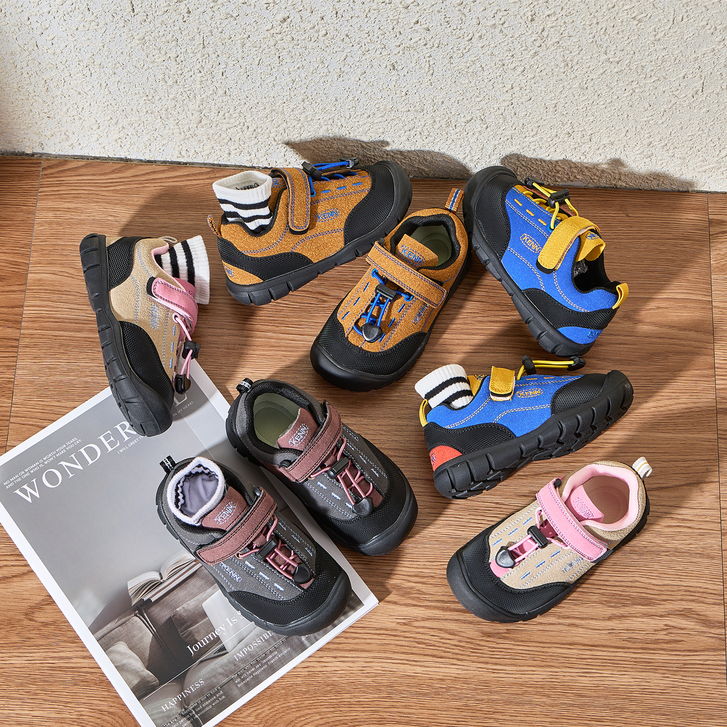 儿童户外鞋秋季款男童登山鞋板鞋