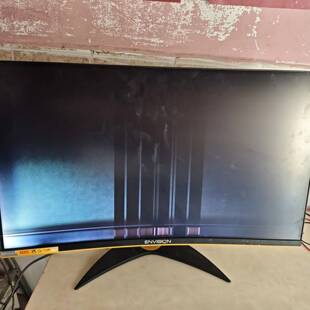可议价易美逊P3217GQC 2K144Hz液晶显示器，显示器有烧
