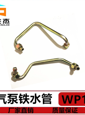 陕汽重汽潍才柴油车WP12豪沃德龙M/F3000M空压机水管打气泵铁水管