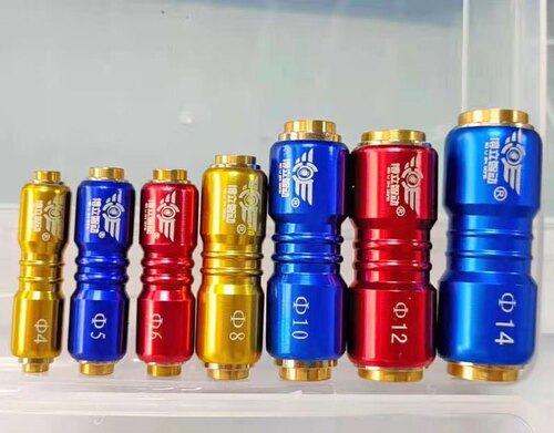 新品双层密封防爆金属快速接头气动快插接头气管接头直通