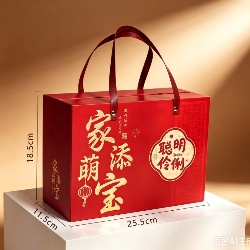 盒空盒子包装盒生日宴回礼满月伴手礼幼儿园盒萌宝驾到盒礼