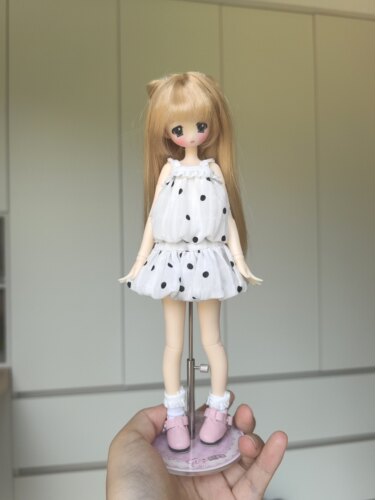 莓困困手作-黑白套装花苞裙特六尺寸ob24 azone体