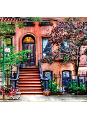 EDUCA西班牙 进口拼图 18478 纽约格林尼治村1500片 成人减压礼物