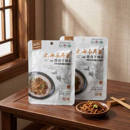 东海长寿菜即食羊栖菜 海吉尔原味100g 洞头特产海草凉菜速食海藻