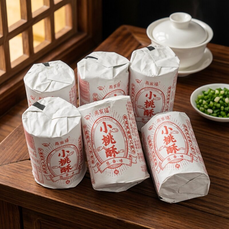 传统手工小桃酥宁波特产香葱小桃酥老式糕点办公室解馋小零食205g