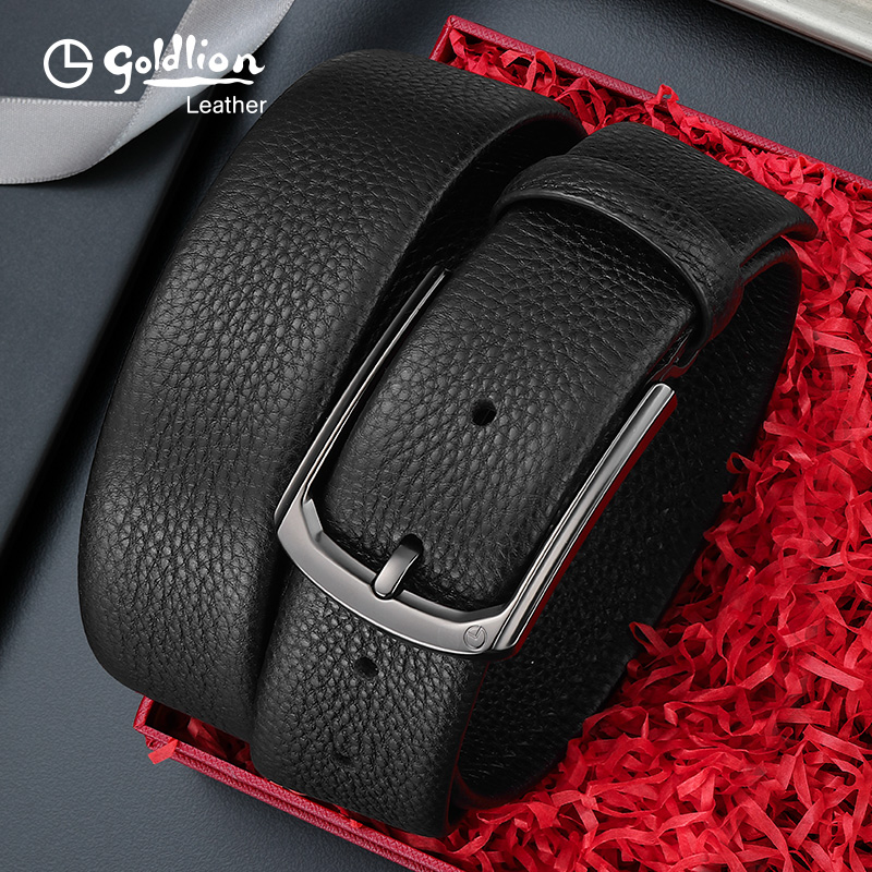 牛皮裤带青年男士西装腰带潮