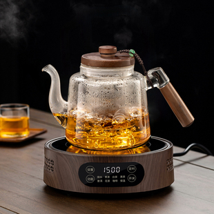 玻璃煮茶壶2026新款 加厚大容量烧水泡茶壶煮茶器电陶炉养生壶套装