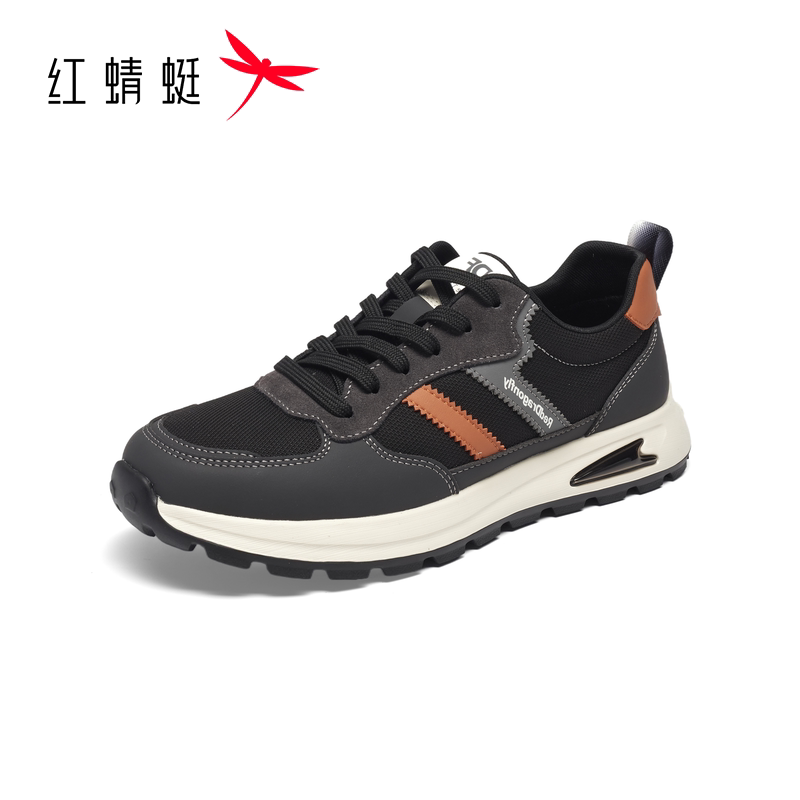 【门店发货】红蜻蜓2026秋季新品休闲阿甘男单鞋AC7177000