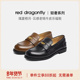 轻奢系列 红蜻蜓瑰夏栖月云感老钱风乐福鞋 新款 一脚蹬女鞋 皮鞋