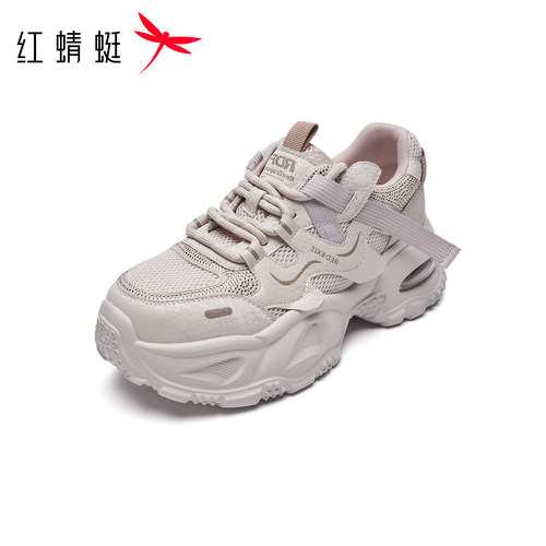 【门店发货】红蜻蜓2026秋季新品休闲运动老爹鞋女单鞋BQ7200722