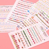 分割线手帐贴纸成长手册diy装 饰材料手账花边胶带手抄报边框帖纸