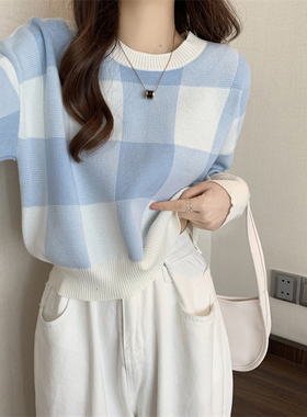 清仓捡漏一线品牌女短款毛衣