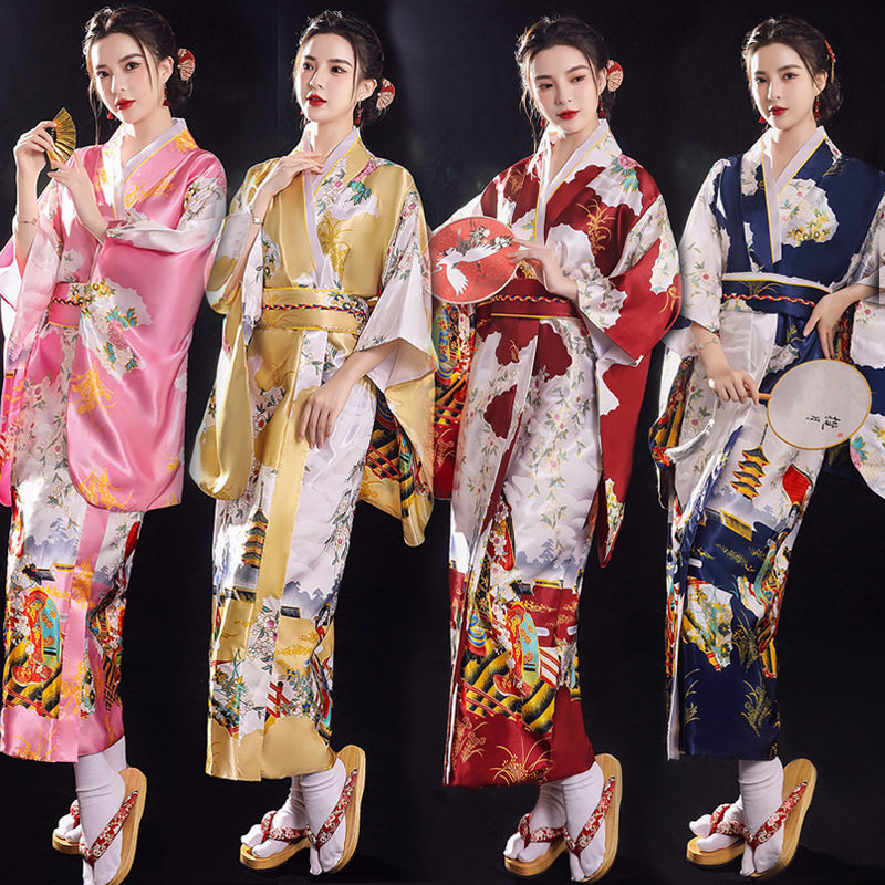 2022日式和服女士睡袍大码
