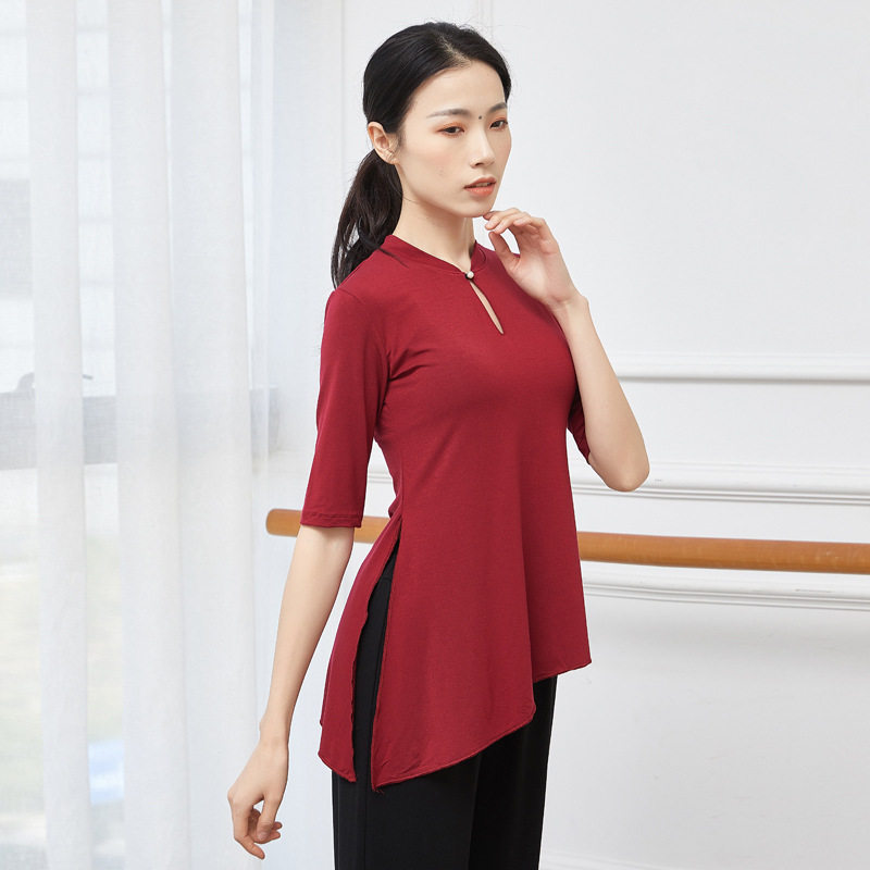 春季2026年新款舞蹈练功服套装古典舞身韵服女中国风民族舞形体服
