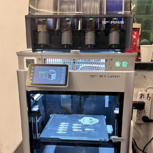 拓展件 p1sc打印机增高架温控散热 通风栅格带led灯 x1cc 拓竹