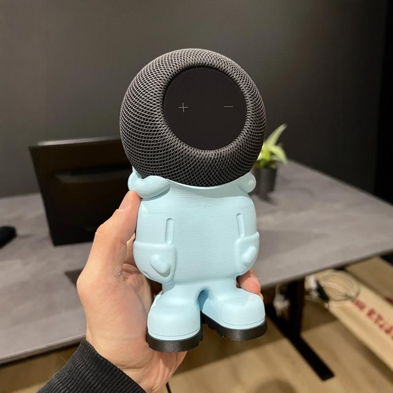 果HomePod mini智能音箱底座不影响电源线大白宇航员底座