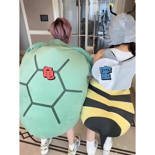 生日礼物女生小众高级感鲨bee玩偶服蜜蜂可穿戴抱枕儿童毛绒玩具