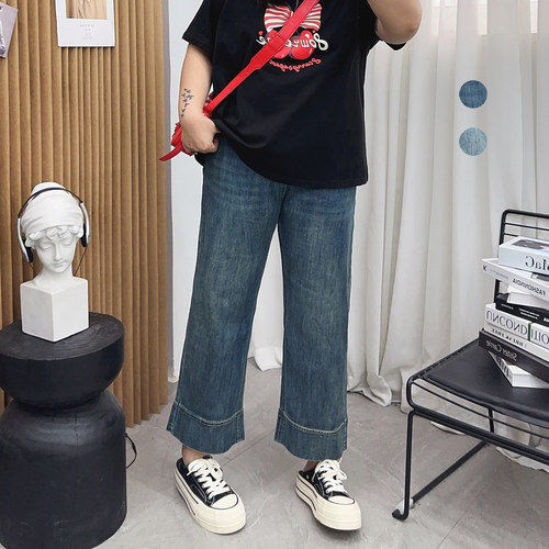 宛宛家牛仔裤百搭时尚