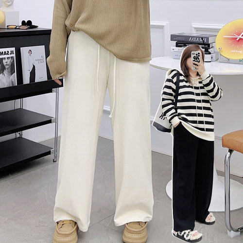 宛宛家阔腿裤百搭显瘦