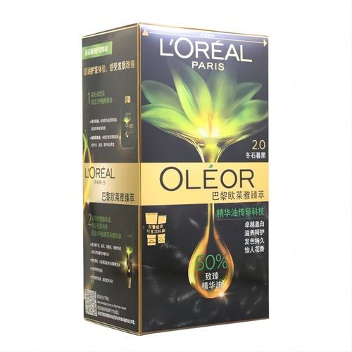 欧莱雅臻萃精华油盖白发染发剂