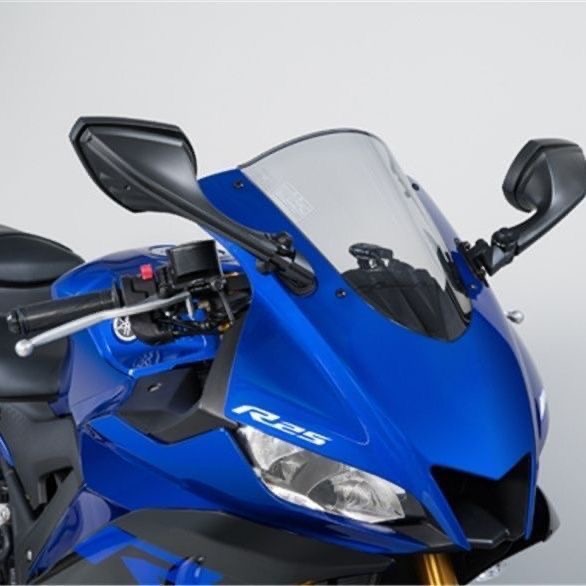适用铃木gsx250r 本田CBR650r/cbr400r改装跑车后视镜反光镜配件