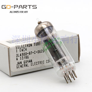 美国原装GE军级6X4电子管加转换座代EZ90/EZ80/6U4/6Z4前级整流管