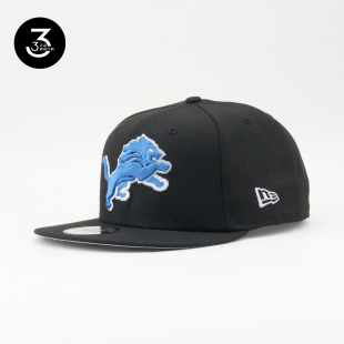 韩国代购 NEWERA纽亦华NFL橄榄球950平沿可调节棒球帽底特律雄狮