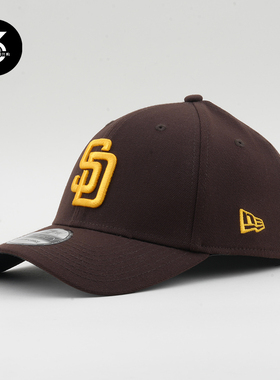 韩国代购NEWERA纽亦华39THIRTY弯沿硬顶封闭式3930棒球帽SD咖啡色