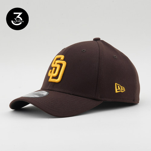 韩国代购NEWERA纽亦华39THIRTY弯沿硬顶封闭式3930棒球帽SD咖啡色