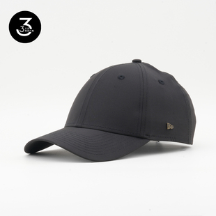韩国代购NEWERA纽亦华黑标系列速干防晒无LOGO940硬顶棒球帽黑色