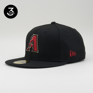 韩国代购NEWERA纽亦华美职棒MLB平沿全封闭棒球帽亚利桑那响尾蛇