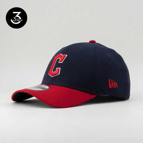 韩国代购NEWERA纽亦华39THIRTY弯沿封闭式3930MLB棒球帽红C守护者