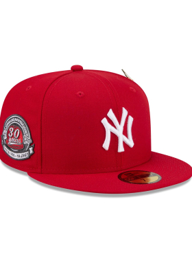 NEW ERA X SPIKE LEE 斯派克李30周年5950平沿全封闭棒球帽大红色