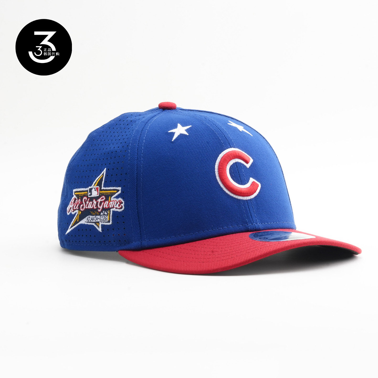 美国代购NEWERA纽亦华MLB全明星940硬顶网眼防晒棒球帽芝加哥小熊