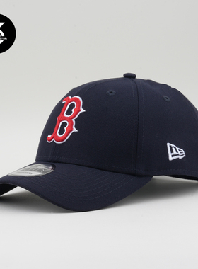 韩国代购NEWERA纽亦华帽子MLB球队标940硬顶棒球帽波士顿红袜队