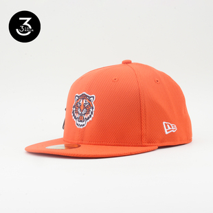 韩国代购NEWERA纽亦华钻石编织防晒超轻5950平沿全封闭棒球帽老虎