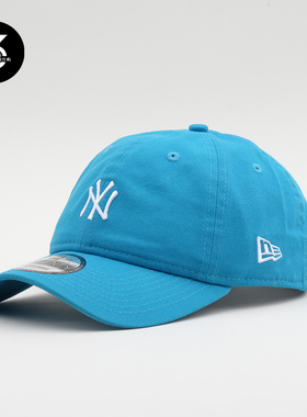 韩国代购NEWERA纽亦华帽子棒球帽920NY中标软顶男女鸭舌帽天蓝色