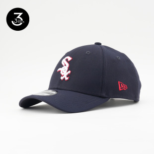 韩国代购 NEWERA纽亦华MLB球队940硬顶棒球帽SOX芝加哥白袜藏蓝色