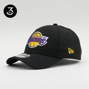 韩国代购 NEWERA纽亦华940硬顶刺绣NBA球队洛杉矶湖人棒球帽适大头