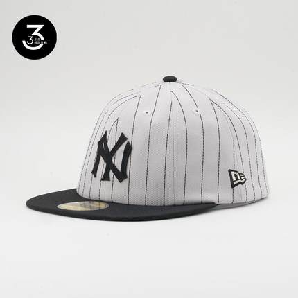 韩国代购NEWERA纽亦华1920平沿软顶全封闭8面棒球帽NY纽约扬基