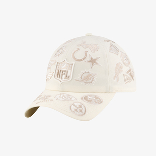Bad Bunny坏兔子联名NFL超级碗中场秀CC硬顶棒球帽白色 NEWERA
