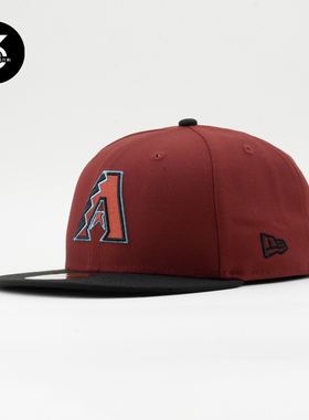 韩国代购NEWERA纽亦华5950平沿全封闭棒球帽MLB特别款响尾蛇主场