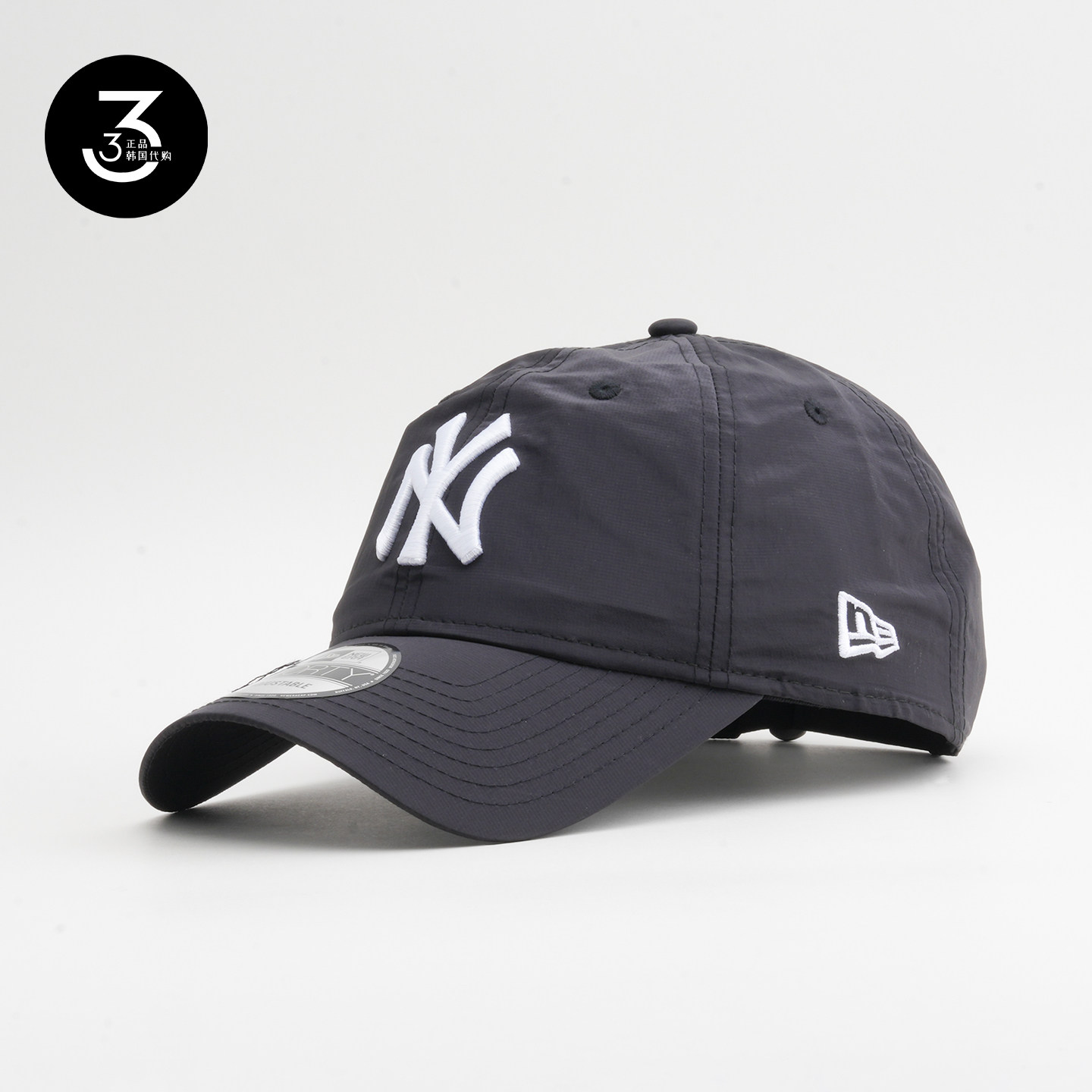 韩国代购NEWERA纽亦华速干防水轻量防晒940软顶大标棒球帽黑色
