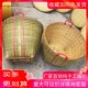 竹箩竹编竹篓景区杂物箩水果箩鸡蛋篮疏菜装 柴竹箩果蔬基地杂物筐