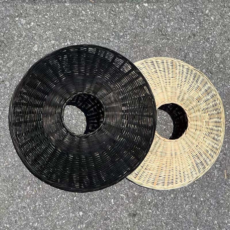 大侠帽黑色竹编帽古风影楼武侠帽