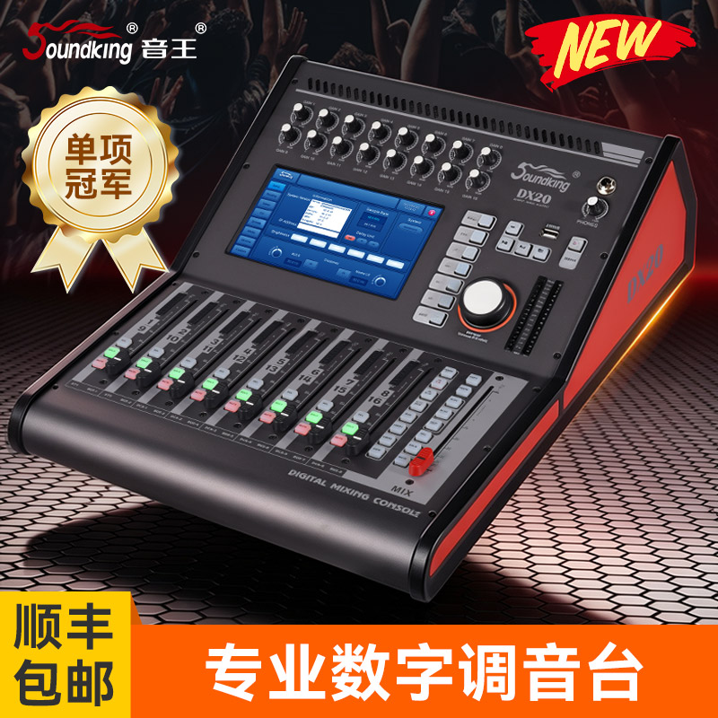 Soundking音王DX20数字调音台图片